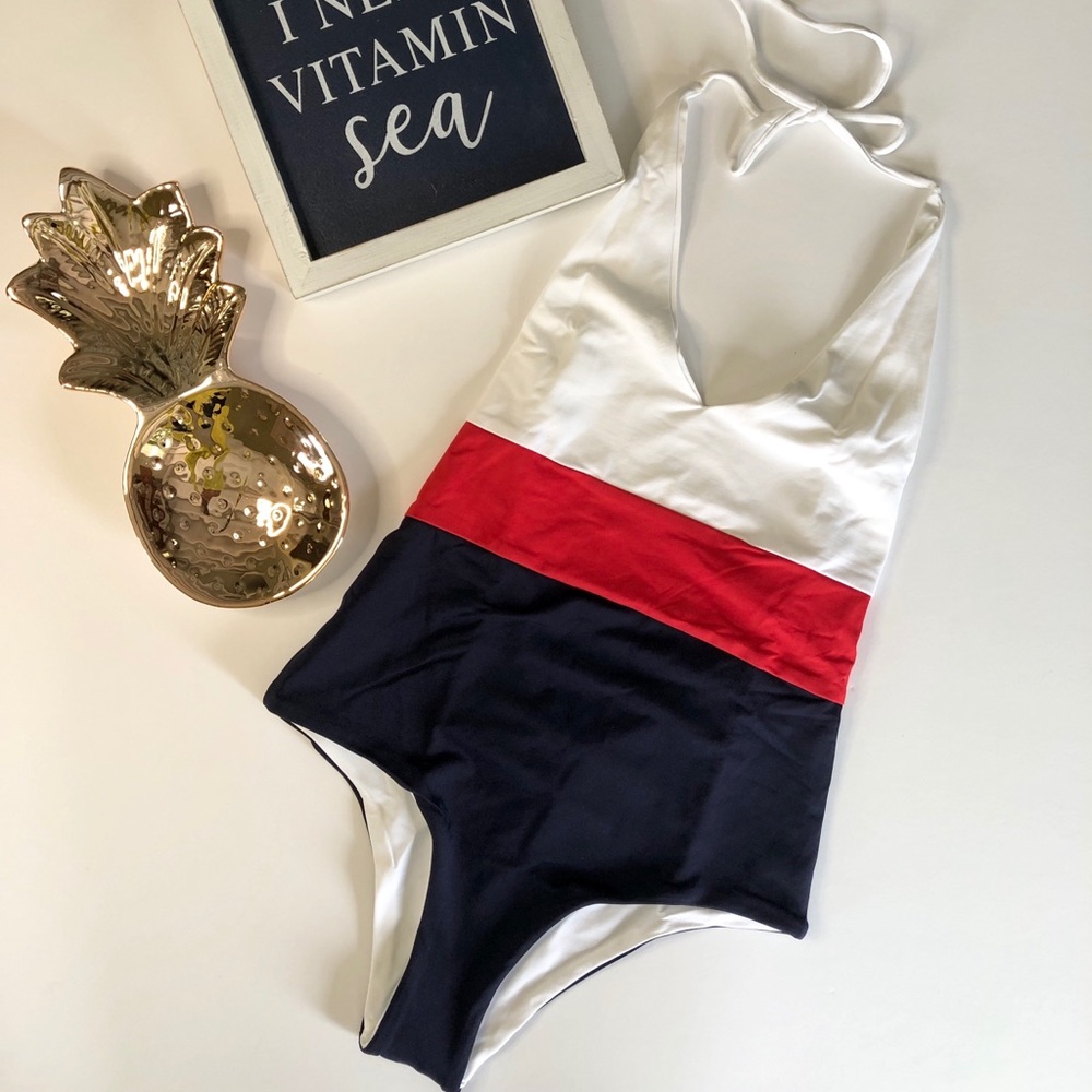 Patriotic Red/White/Blue One Piece by Tavik, XS